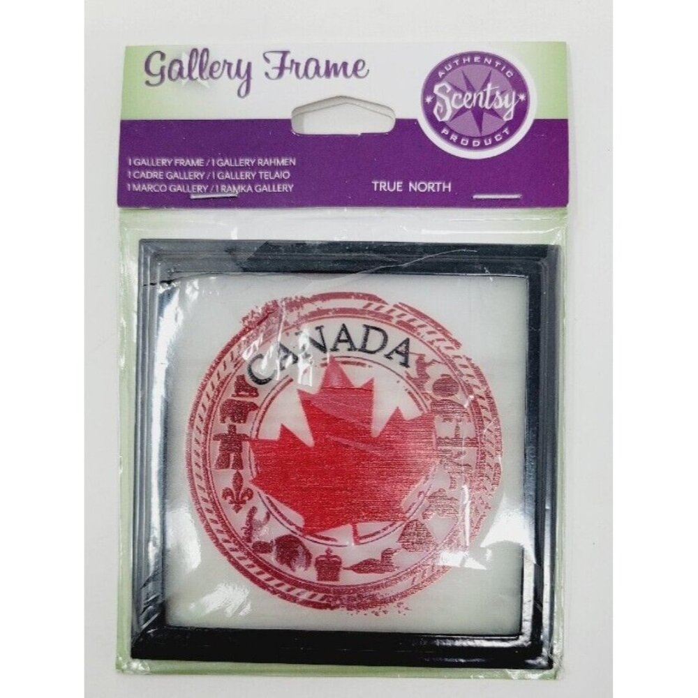 Scentsy Gallery Frame TRUE NORTH NEW Canada theme